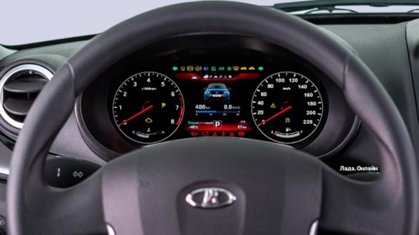 LADA Granta получит цифровую приборную панель